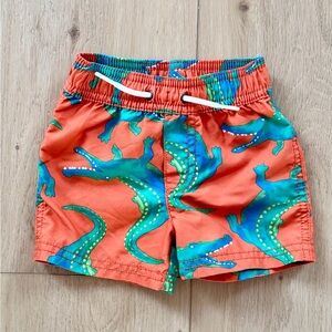 Carter’s Alligator Print Baby Swim Trunks (Size 12m)